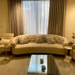 Complete Sofa Set with Curtain